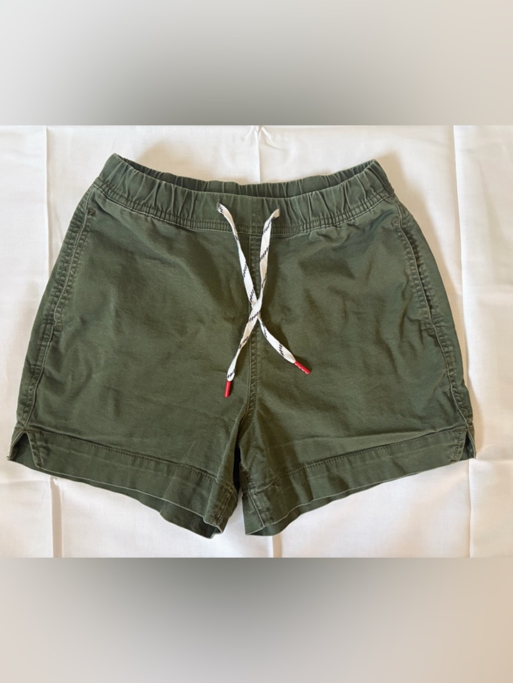 Topo Designs Women’s Dirt Shorts in Olive Green Size Small